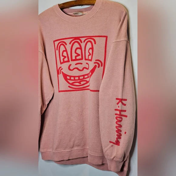 Keith Haring Pink Sweater - Picture 4 of 6
